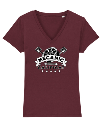 Mecanic calificat Burgundy