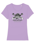 Mecanic calificat Tricou mânecă scurtă guler larg fitted Damă Expresser
