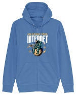 Astronaut fara internet Hanorac cu fermoar Unisex Connector