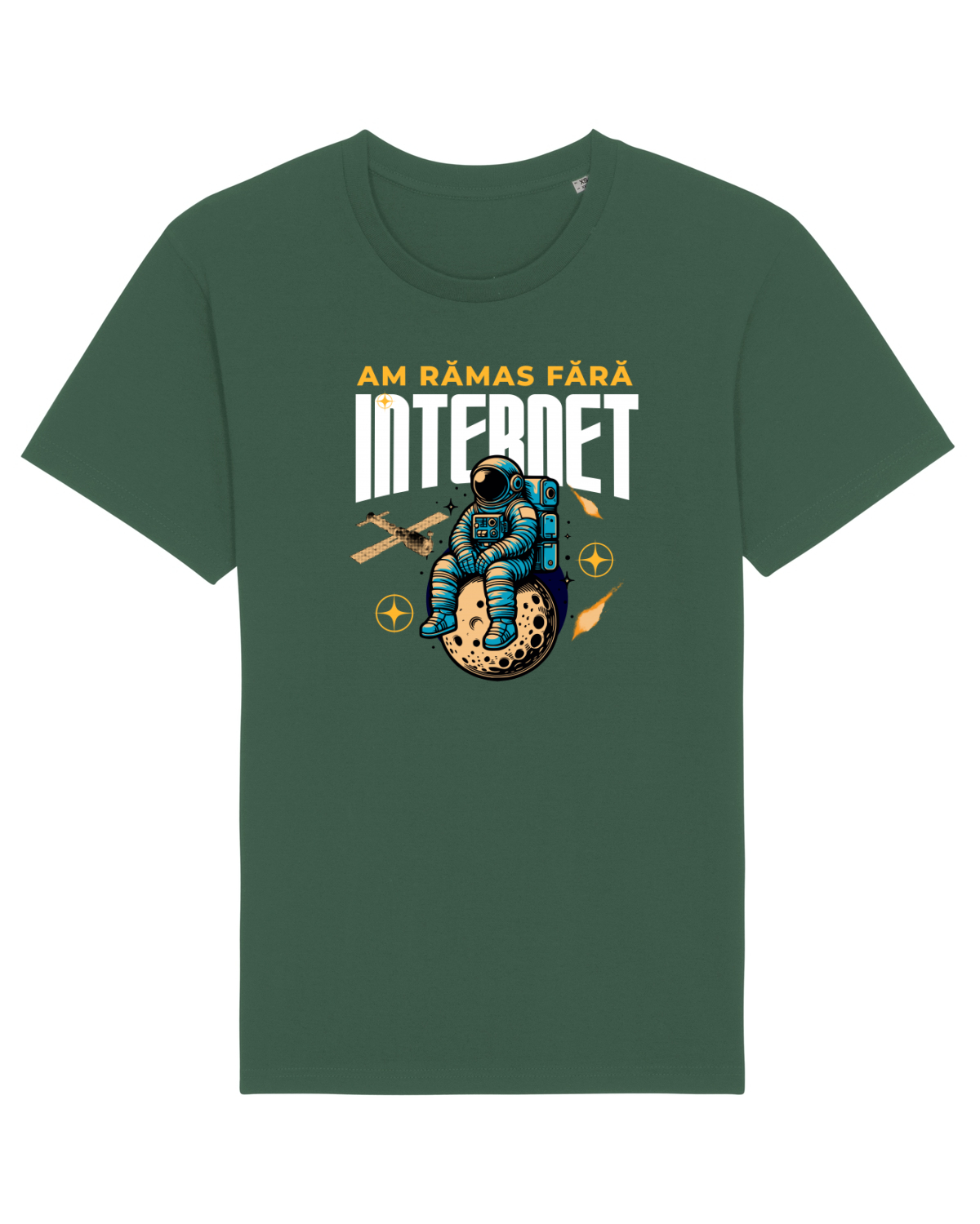 Tricou mânecă scurtă Unisex Rocker Bottle Green