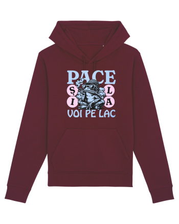 Pace pe lac Burgundy