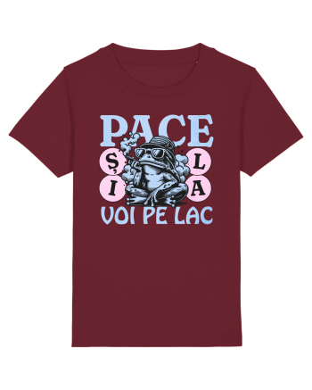 Pace pe lac Burgundy
