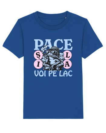 Pace pe lac Majorelle Blue