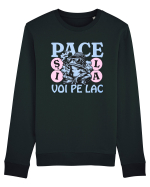 Pace pe lac Bluză mânecă lungă Unisex Rise