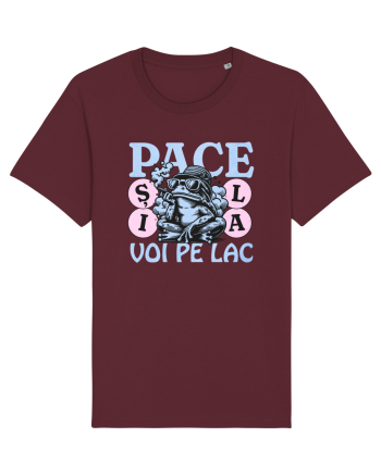 Pace pe lac Burgundy