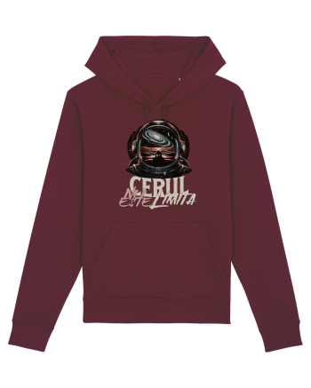 Astronaut - cerul nu este limita Burgundy