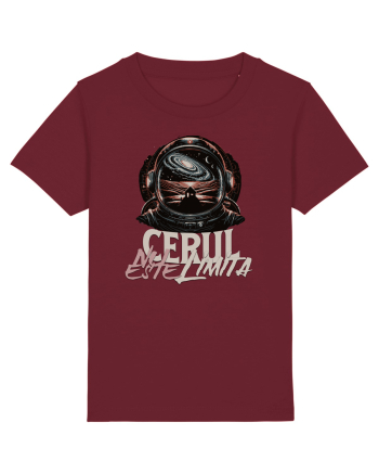Astronaut - cerul nu este limita Burgundy