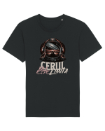 Astronaut - cerul nu este limita Tricou mânecă scurtă Unisex Rocker