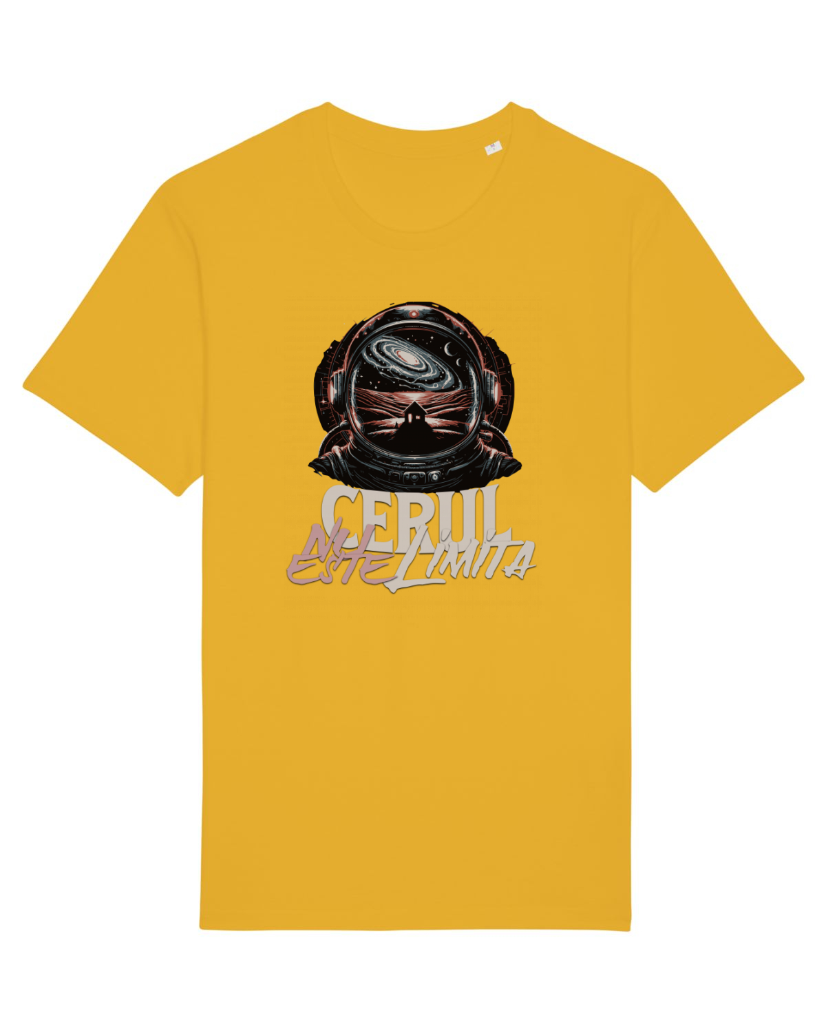 Tricou mânecă scurtă Unisex Rocker Spectra Yellow