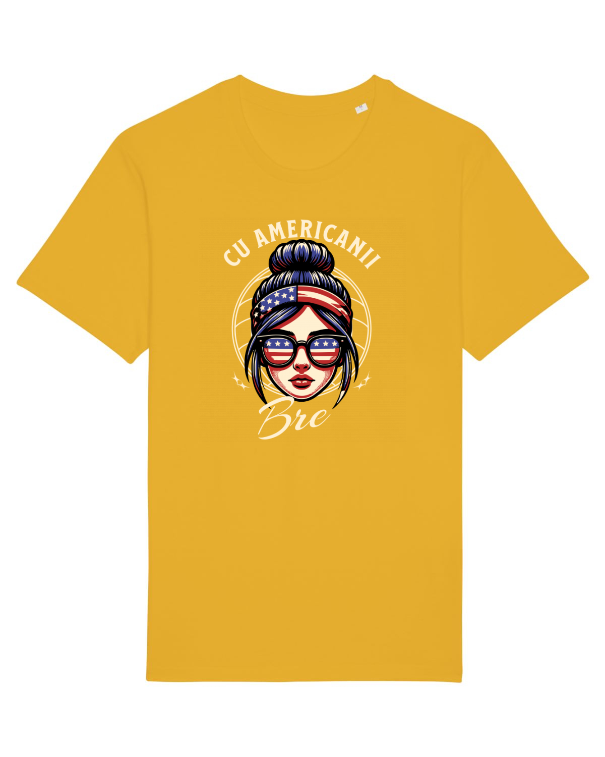 Tricou mânecă scurtă Unisex Rocker Spectra Yellow