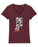 Medicina - amintiri din anul 1 Tricou mânecă scurtă guler V Damă Evoker