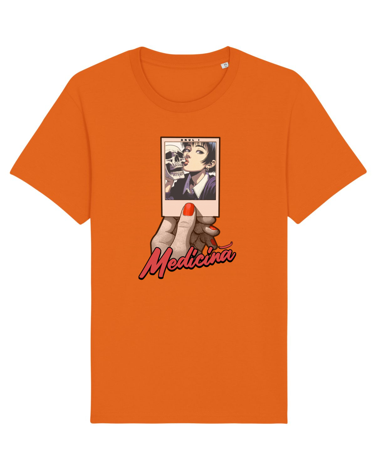 Tricou mânecă scurtă Unisex Rocker Bright Orange