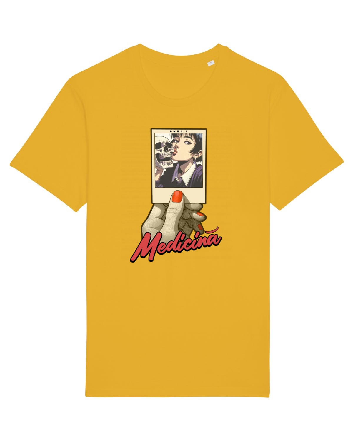 Tricou mânecă scurtă Unisex Rocker Spectra Yellow