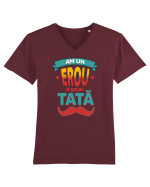Ziua tatalui Tricou mânecă scurtă guler V Bărbat Presenter