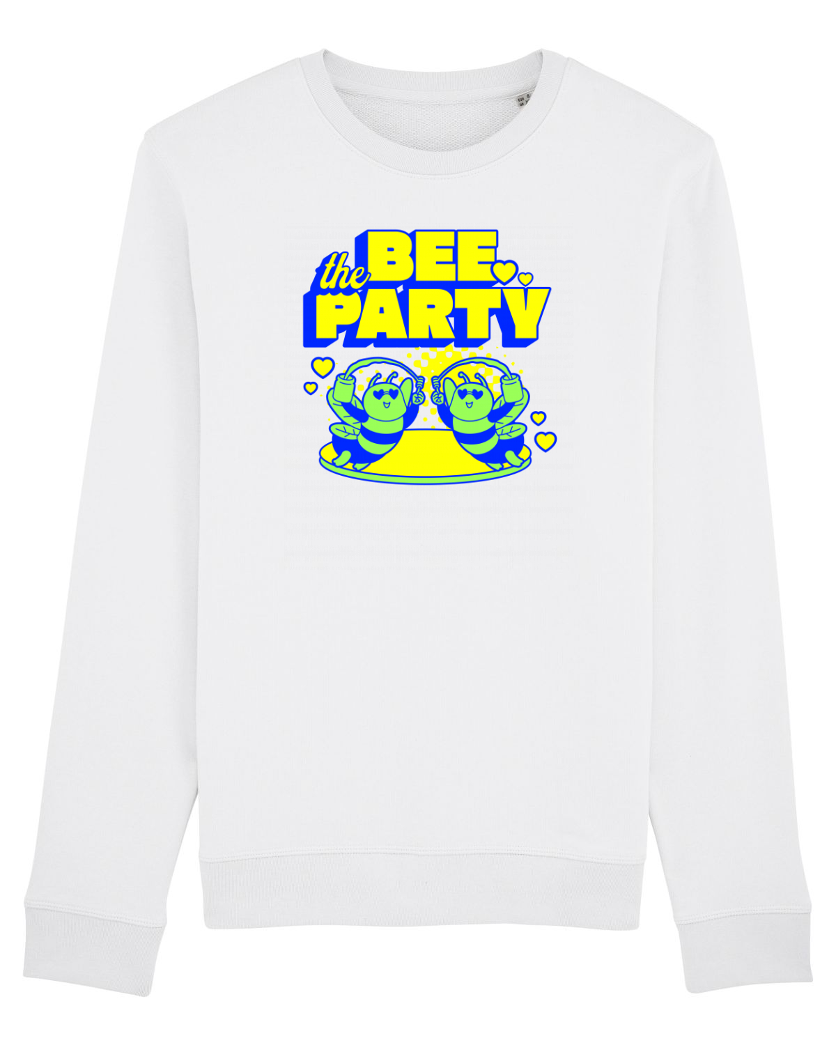 Bluză mânecă lungă Unisex Rise White