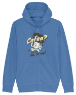 De cafea  Hanorac cu fermoar Unisex Connector