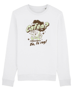 De cafea  Bluză mânecă lungă Unisex Rise