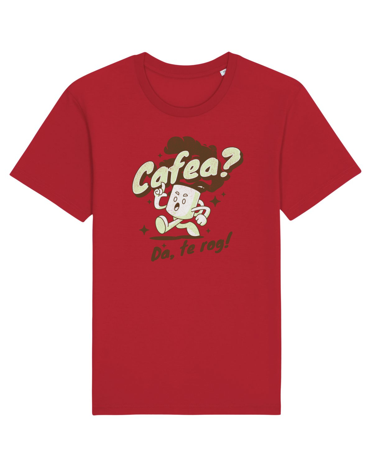 Tricou mânecă scurtă Unisex Rocker Red