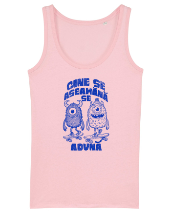 Prietenii skateboard monstri- cine se aseamănă se adună  Cotton Pink