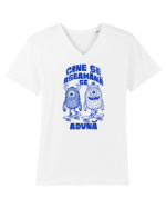 Prietenii skateboard monstri- cine se aseamănă se adună  Tricou mânecă scurtă guler V Bărbat Presenter