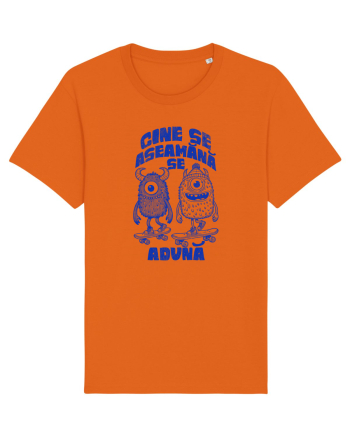 Prietenii skateboard monstri- cine se aseamănă se adună  Bright Orange
