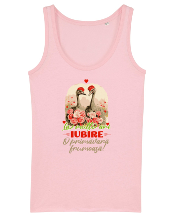 O primăvară frumoasă Iubire Cotton Pink