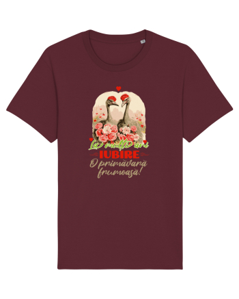 O primăvară frumoasă Iubire Burgundy