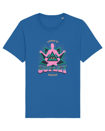 Yoga- Liniște în suflet, respira Royal Blue