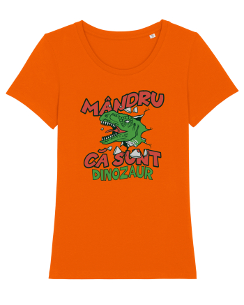 Dinozaur mandru  Bright Orange