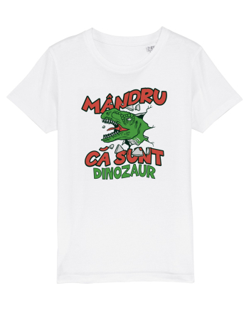 Dinozaur mandru  White