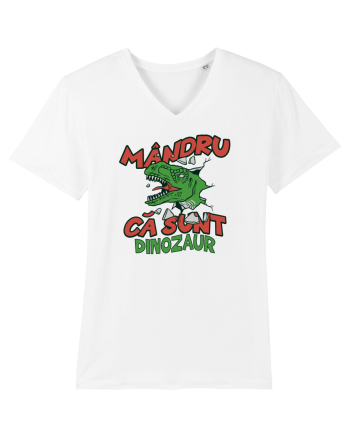 Dinozaur mandru  White