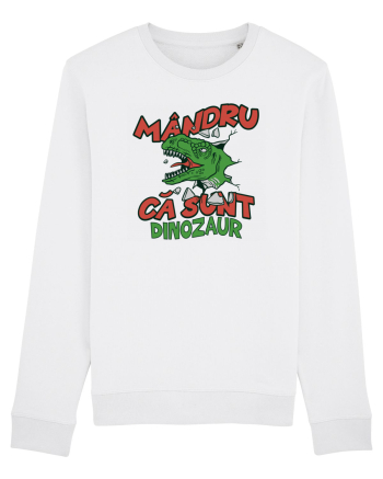 Dinozaur mandru  White