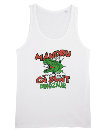 Dinozaur mandru  White
