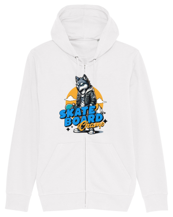 Skateboard champ White