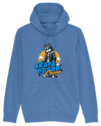 Skateboard champ Bright Blue