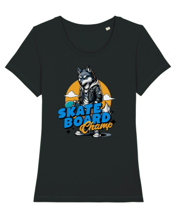 Skateboard champ Black