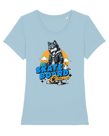 Skateboard champ Sky Blue