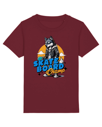 Skateboard champ Burgundy