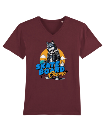 Skateboard champ Burgundy