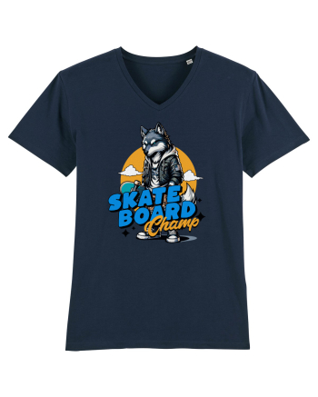 Skateboard champ French Navy