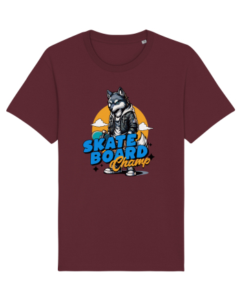 Skateboard champ Burgundy