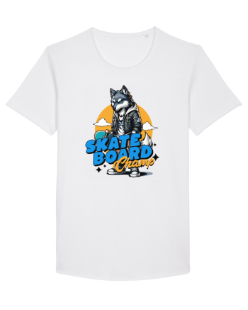Skateboard champ White