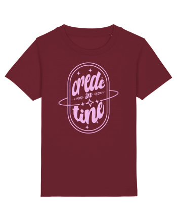 Motivational - Crede in tine Burgundy