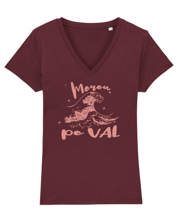 Surf Mare Valuri Burgundy