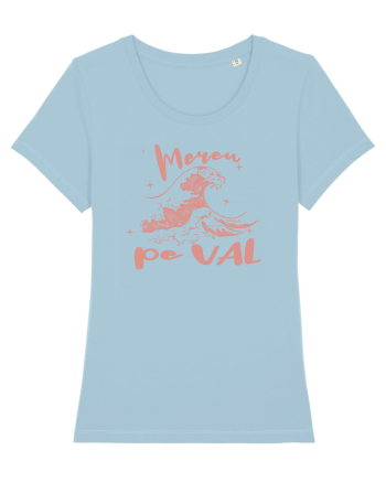 Surf Mare Valuri Sky Blue