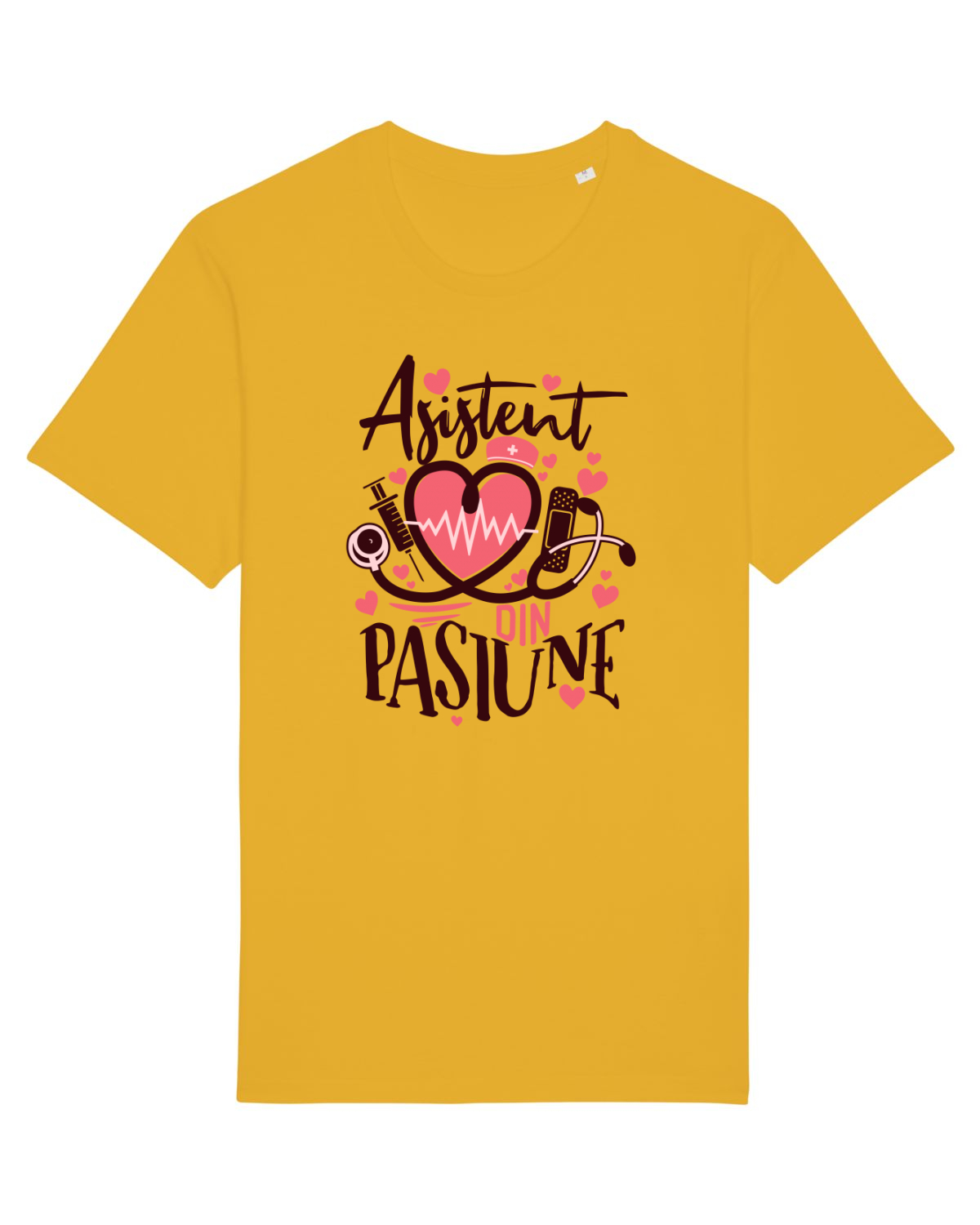 Tricou mânecă scurtă Unisex Rocker Spectra Yellow