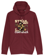 E stilul meu și asta contează în orice situație  Hanorac cu fermoar Unisex Connector