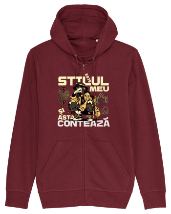 E stilul meu și asta contează în orice situație  Burgundy
