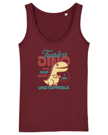 Fearless dino - unstoppable  Burgundy