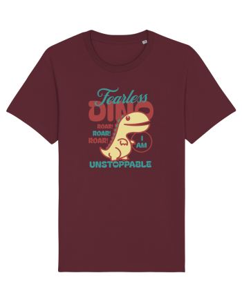 Fearless dino - unstoppable  Burgundy